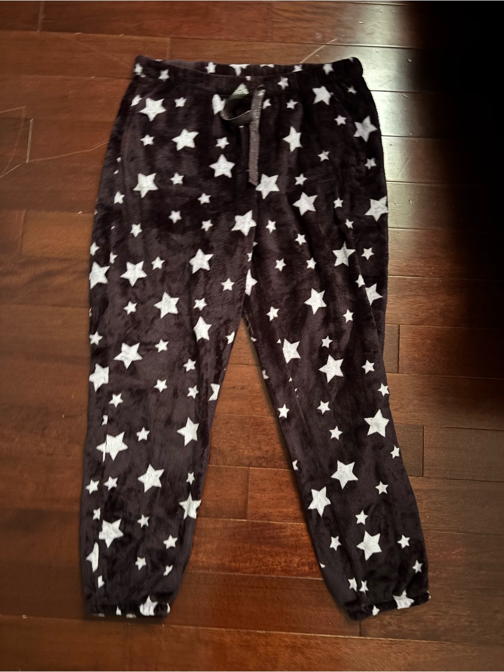 George Black and White Star-Print Kids Pajama Bottoms